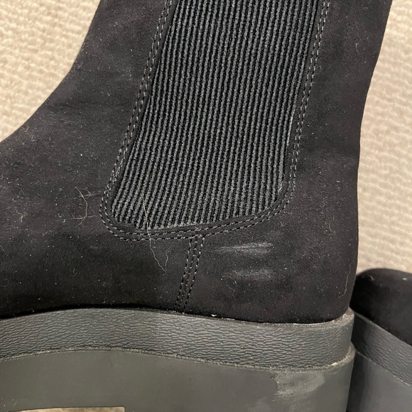 H&M Platform Faux Suede Chelsea Boots - Picture 8 of 8